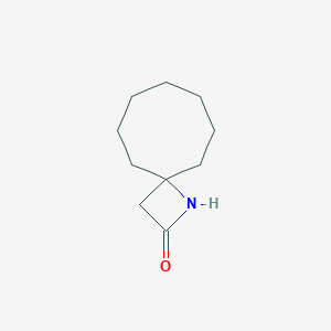 molecular formula C10H17NO B2424867 1-氮杂螺[3.7]十一烷-2-酮 CAS No. 1335042-58-4