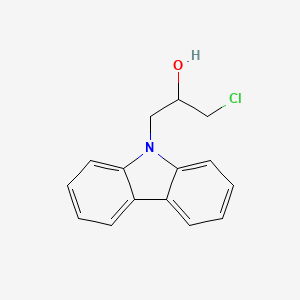 molecular formula C15H14ClNO B2424898 1-Carbazol-9-yl-3-chloropropan-2-ol CAS No. 61941-29-5