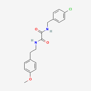N1-(4-chlorobenzyl)-N2-(4-methoxyphenethyl)oxalamide