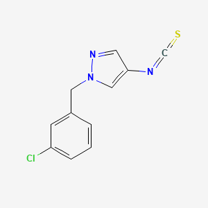 1-(3-Chloro-benzyl)-4-isothiocyanato-1H-pyrazole