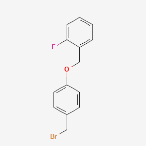 4-(2-Fluorobenzyloxy)benzyl bromide