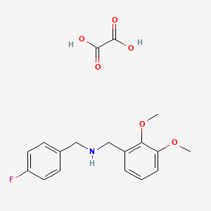 (2,3-Dimethoxy-benzyl)-(4-fluoro-benzyl)-amine oxalate