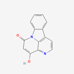 4-hydroxy-6H-indolo[3,2,1-de][1,5]naphthyridin-6-one