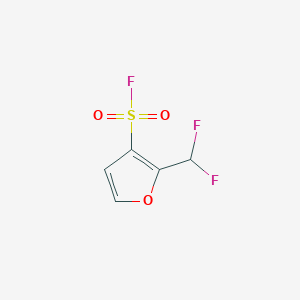 2-(Difluoromethyl)furan-3-sulfonyl fluoride