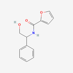 molecular formula C13H13NO3 B2425007 N-(2-hydroxy-1-phenylethyl)furan-2-carboxamide CAS No. 338963-21-6