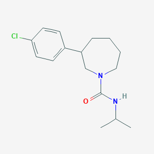 molecular formula C16H23ClN2O B2425010 3-(4-chlorophenyl)-N-isopropylazepane-1-carboxamide CAS No. 1798513-20-8