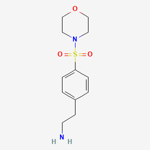 2-(4-Morpholin-4-ylsulfonylphenyl)ethanamine