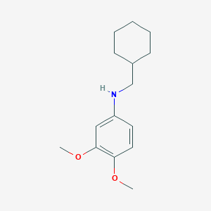 Cyclohexylmethyl-(3,4-dimethoxy-phenyl)-amine