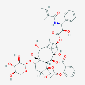 molecular formula C48H59NO17 B024251 7-木糖基-10-去乙酰紫杉醇 B CAS No. 90332-64-2