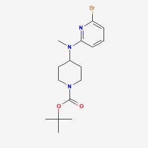 molecular formula C16H24BrN3O2 B2425112 tert-Butyl 4-((6-bromopyridin-2-yl)(methyl)amino)piperidine-1-carboxylate CAS No. 1261231-17-7