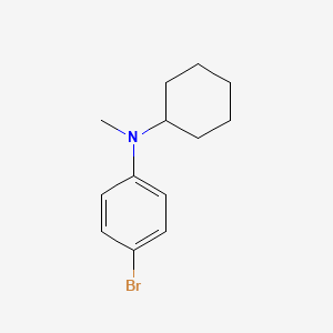 4-bromo-N-cyclohexyl-N-methylaniline