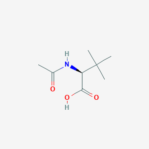 molecular formula C8H15NO3 B2425167 (2S)-2-乙酰氨基-3,3-二甲基丁酸 CAS No. 22146-59-4