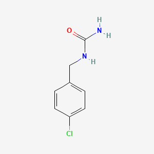 molecular formula C8H9ClN2O B2425212 N-(4-氯苄基)脲 CAS No. 65608-74-4