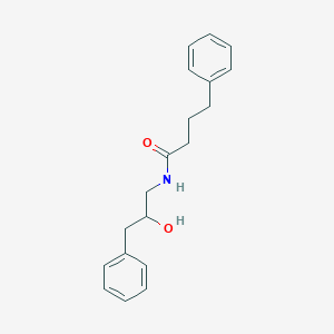 molecular formula C19H23NO2 B2425271 N-(2-羟基-3-苯基丙基)-4-苯基丁酰胺 CAS No. 1351582-69-8