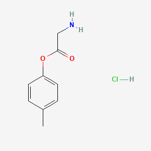 molecular formula C9H12ClNO2 B2425476 4-Methylphenyl 2-aminoacetate hydrochloride CAS No. 1353501-37-7