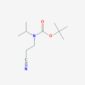 tert-butyl N-(2-cyanoethyl)-N-(propan-2-yl)carbamate