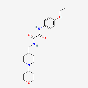 N1-(4-ethoxyphenyl)-N2-((1-(tetrahydro-2H-pyran-4-yl)piperidin-4-yl)methyl)oxalamide