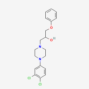 1-[4-(3,4-Dichlorophenyl)piperazino]-3-phenoxy-2-propanol