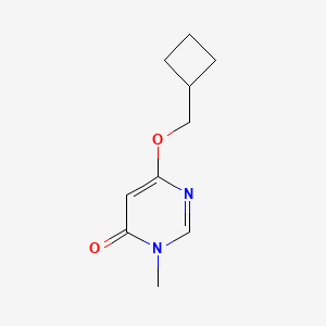 6-(Cyclobutylmethoxy)-3-methyl-3,4-dihydropyrimidin-4-one