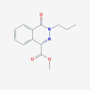 Methyl 4-oxo-3-propyl-3,4-dihydrophthalazine-1-carboxylate