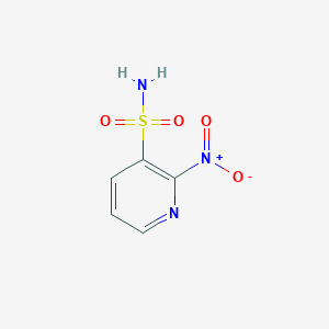 molecular formula C5H5N3O4S B2425900 2-硝基吡啶-3-磺酰胺 CAS No. 75903-61-6