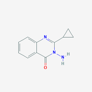 3-Amino-2-cyclopropylquinazolin-4(3h)-one