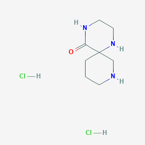 1,4,8-Triazaspiro[5.5]undecan-5-one;dihydrochloride