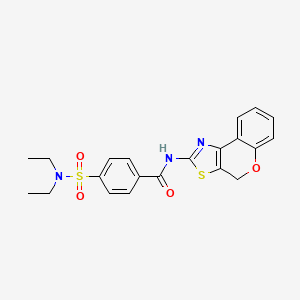 N-(4H-chromeno[4,3-d]thiazol-2-yl)-4-(N,N-diethylsulfamoyl)benzamide