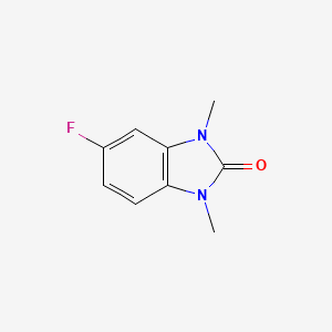 molecular formula C9H9FN2O B2426132 5-fluoro-1,3-dimethyl-1H-benzo[d]imidazol-2(3H)-one CAS No. 1488355-90-3