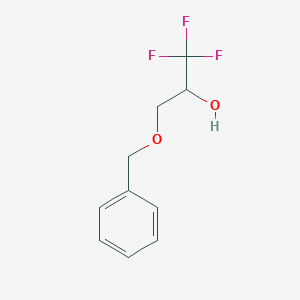 3-(benzyloxy)-1,1,1-trifluoropropan-2-ol