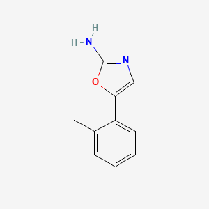 molecular formula C10H10N2O B2426229 5-(o-Tolyl)oxazol-2-amine CAS No. 1260742-35-5