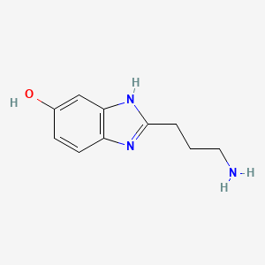 2-(3-Amino-propyl)-1H-benzoimidazol-5-ol