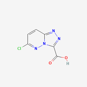 6-Chloro-1,2,4-triazolo[4,3-B]pyridazine-3-carboxylic acid