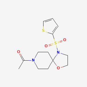 8-Acetyl-4-(2-thienylsulfonyl)-1-oxa-4,8-diazaspiro[4.5]decane