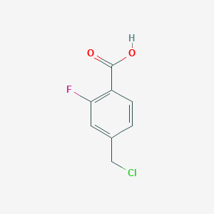 4-(Chloromethyl)-2-fluorobenzoic acid