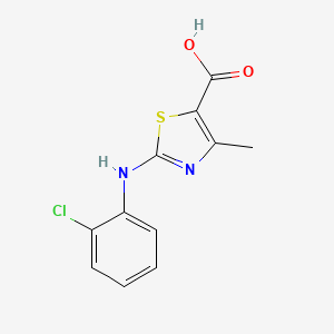 2-[(2-chlorophenyl)amino]-4-methyl-1,3-thiazole-5-carboxylic Acid