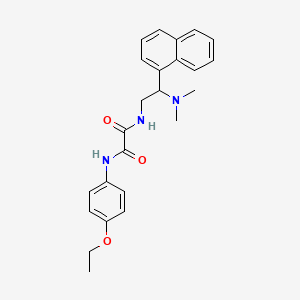 N1-(2-(dimethylamino)-2-(naphthalen-1-yl)ethyl)-N2-(4-ethoxyphenyl)oxalamide