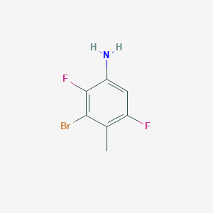 3-Bromo-2,5-difluoro-4-methylaniline