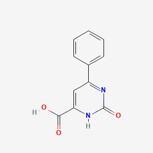 2-Hydroxy-6-phenylpyrimidine-4-carboxylic acid