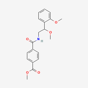 Methyl 4-((2-methoxy-2-(2-methoxyphenyl)ethyl)carbamoyl)benzoate