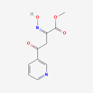 methyl 2-(N-hydroxyimino)-4-oxo-4-(pyridin-3-yl)butanoate