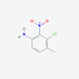 molecular formula C7H7ClN2O2 B2426643 3-Chloro-4-methyl-2-nitroaniline CAS No. 1805471-07-1