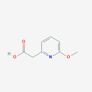 2-(6-Methoxypyridin-2-yl)acetic acid