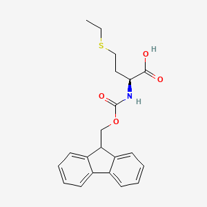 molecular formula C21H23NO4S B2426653 Fmoc-L-ethionine CAS No. 1562431-51-9