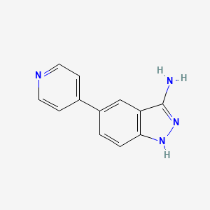 5-(pyridin-4-yl)-1H-indazol-3-amine