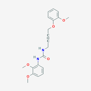molecular formula C20H22N2O5 B2426784 1-(2,3-二甲氧基苯基)-3-(4-(2-甲氧基苯氧基)丁-2-炔-1-基)脲 CAS No. 1426314-66-0
