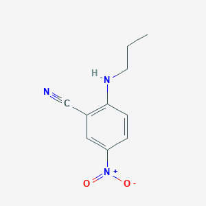 5-Nitro-2-(propylamino)benzonitrile