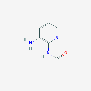 molecular formula C7H9N3O B2426856 N-(3-氨基吡啶-2-基)乙酰胺 CAS No. 99314-99-5