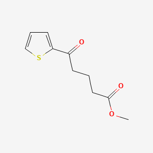 molecular formula C10H12O3S B2426900 Methyl 5-oxo-5-(thiophen-2-yl)pentanoate CAS No. 18760-47-9; 847416-99-3
