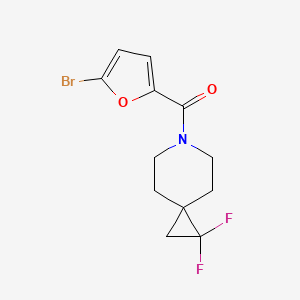 6-(5-Bromofuran-2-carbonyl)-1,1-difluoro-6-azaspiro[2.5]octane